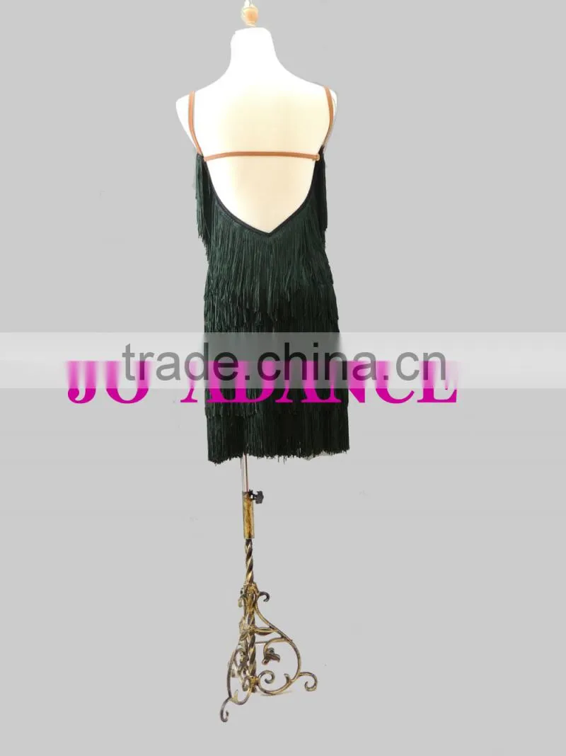 Latin dance practice and game apparel clothing woman dress evening dress maxi dress