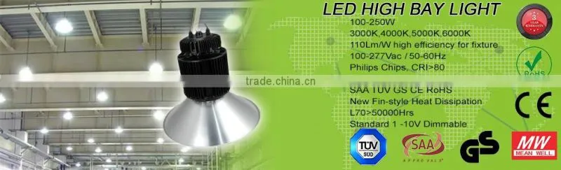 alibaba golden supplier Newest 150w led high bay light