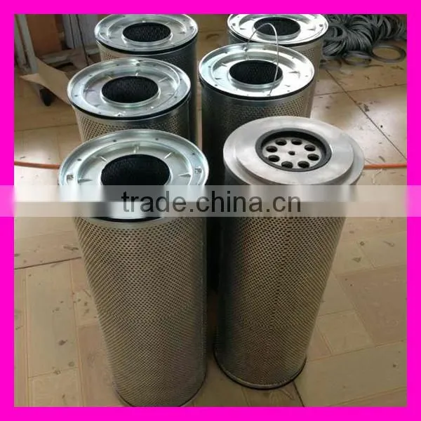 Engineering machinery hydraulic return oil filter element