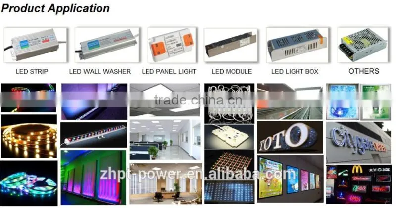 PF0.96 five years warranty waterproof ip67 constant voltage led power supply 24v 100w