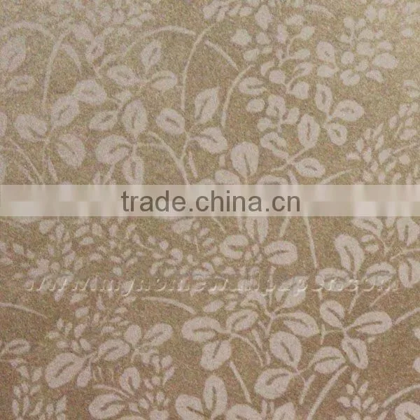 Vinyl wall covering/Indoor wallcovering/3d wall covering/Non woven wallcoverings (130404)