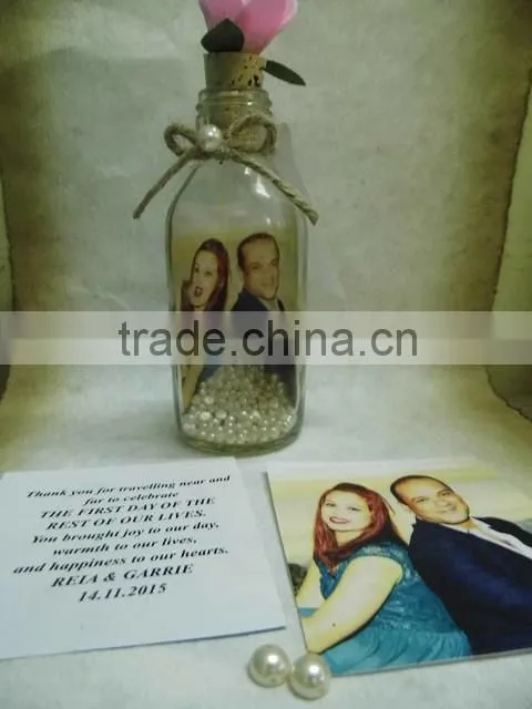 glass bottled wedding invitations with matching boxes for wedding stationers, wedding invitation designers, weddings,
