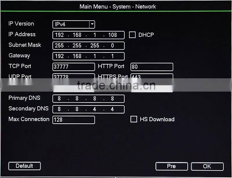 HD CVI DVR With 1080P&720P 8CH 8 channel CVR Realtime Recorder Remote View 8CH HDCVI DVR