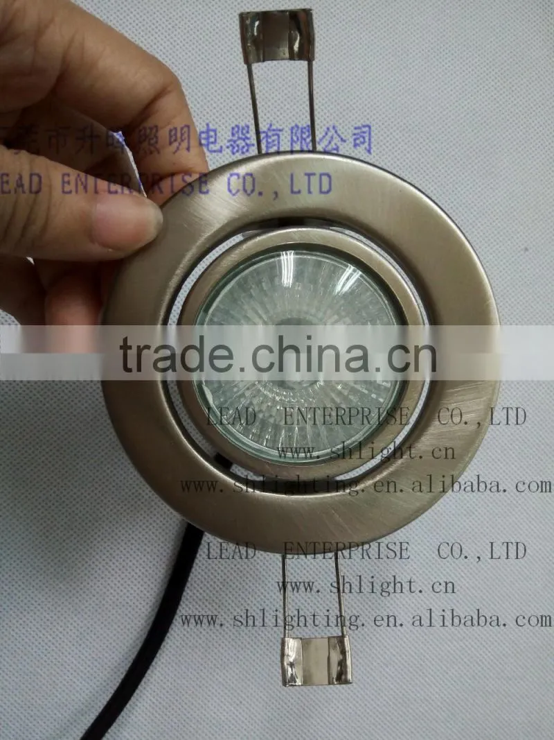 Factory price 120V clip spring type ceiling light