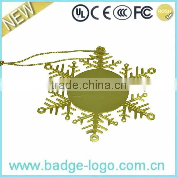Custom High Quality New Design Green Leaves Shape Metal Bookmark