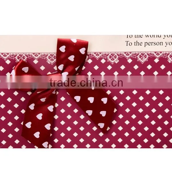 Fashion Designed Colorful Paper Shopping Bag
