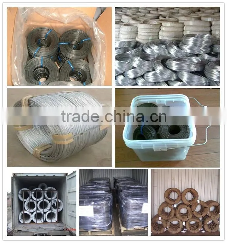 Multi Purpose Garden Wire Fencing Wire Green PVC Coated wire