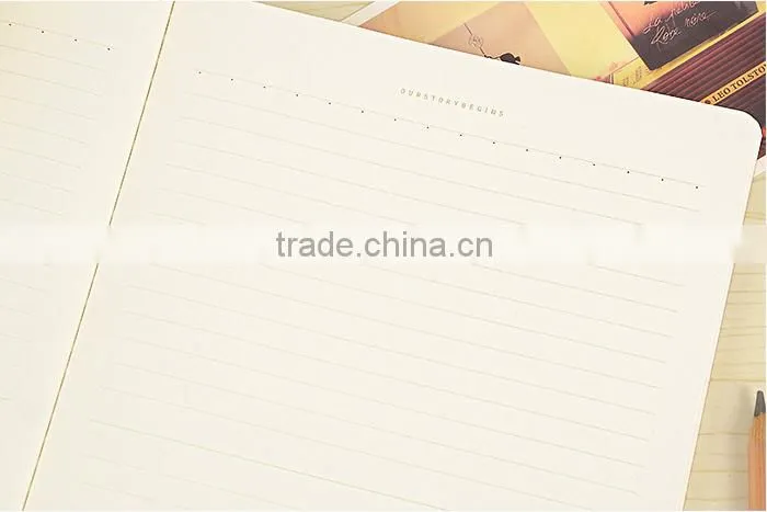 Factory Selling Many Design Custom Notebook Paper