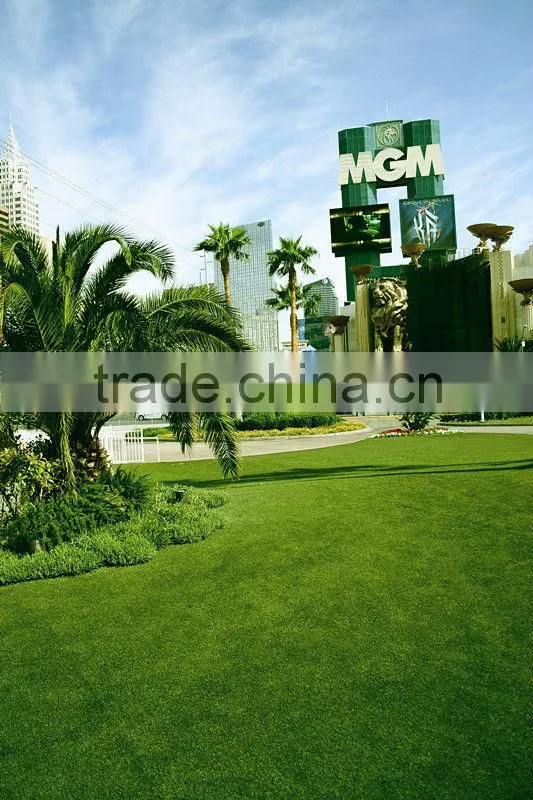 No heavy metal, outdoor rubber Artificial grass carpet