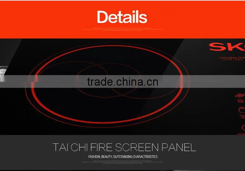 SKG Touch Induction Cooker Elegant Durable Cooktop