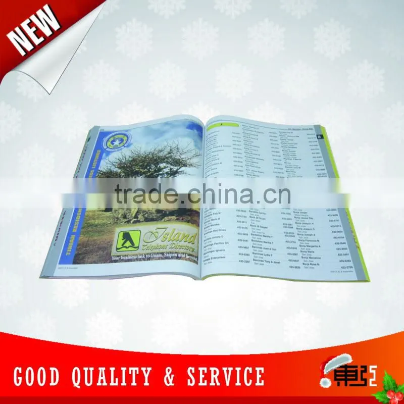 2013 new yelllow page printing service for Saipan