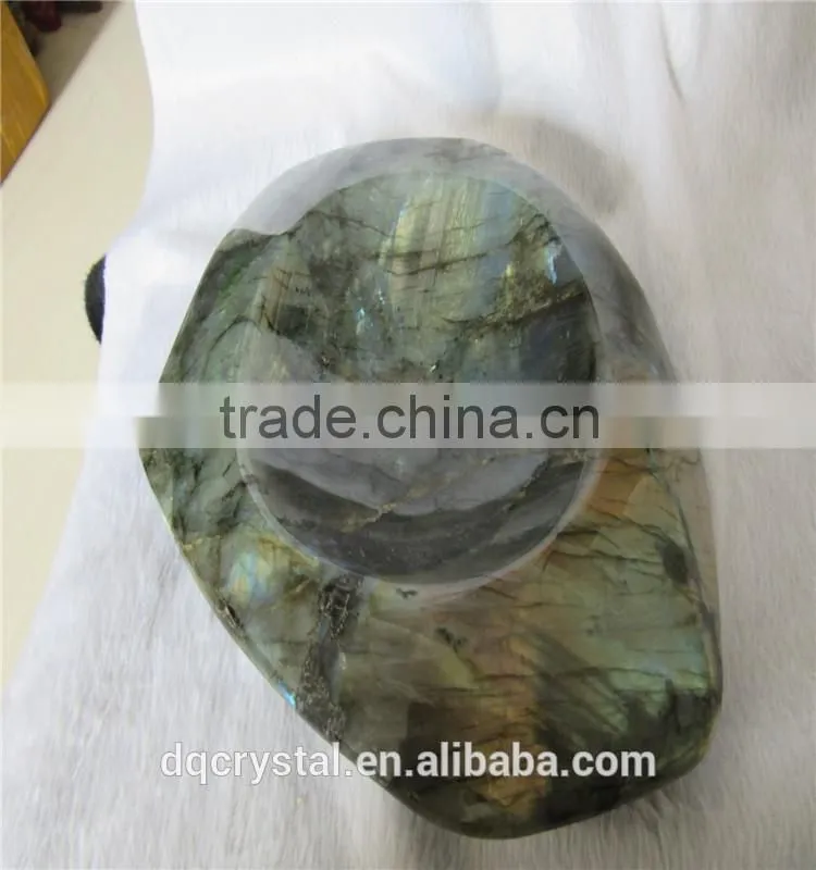 wholesale large labradorite crystal Ashtray for sale