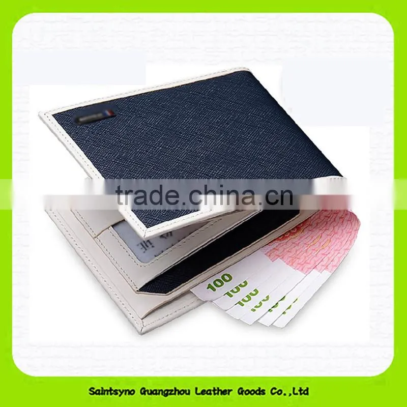 15726 Rfid blocking men's leather men funky wallet