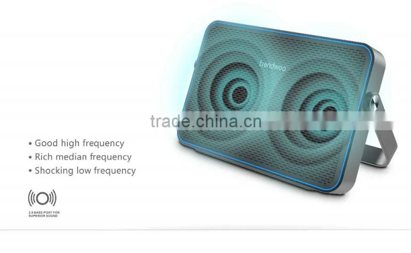 Trendwoo Bluetooth Speaker Powerful 10W 2000mAh Battery 30 Hours Music built-in Microphone Portable Wireless NFC optional