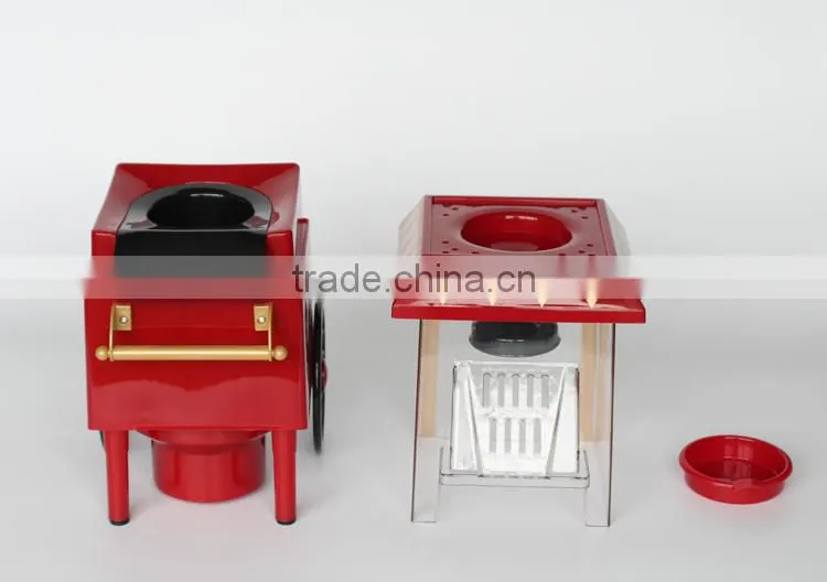 Vintage carriage hot air popcorn maker