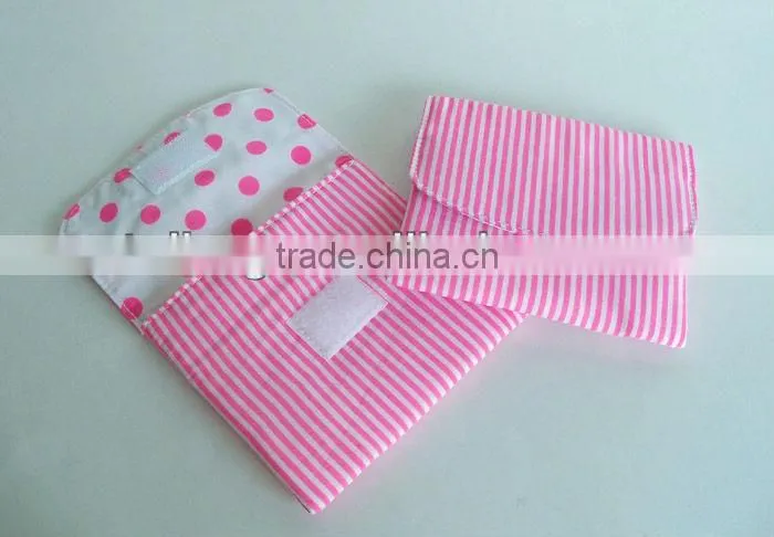 cute toiletry bag for girls with velcro closure