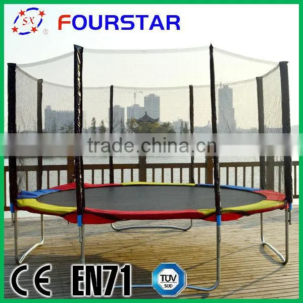 Commercial Single Bungee Jumping Trampoline For Sale