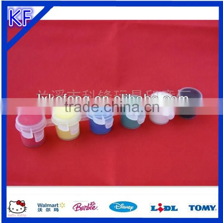 Design wholesale acrylic paint/5ml 6-strip Pots
