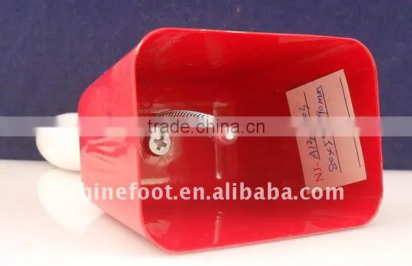 7.5inch square shape metal cow bell A13-H03 for event or party as cheer noice maker (E068 )