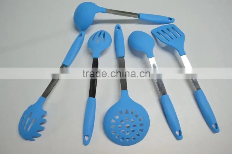 Spatula Mixing & Slotted Spoon Ladle Pasta Server, silicone Utensil tool sets