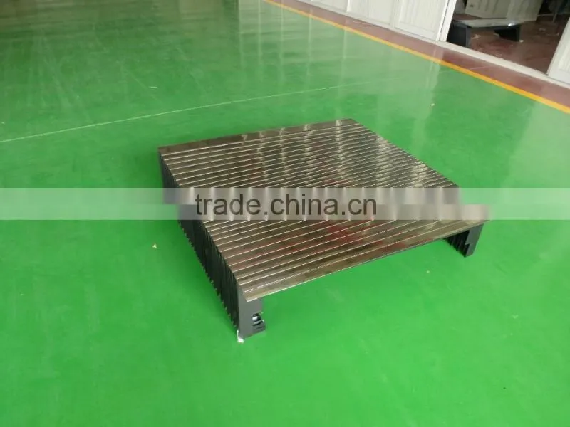 heat resistant flexible accordion stainless steel bellows clad cover