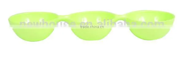 New Design Hot Selling PLA Triple Snack Bowl Dessert Bowl