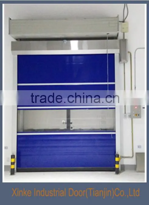 China manufacturer automatic industrial fast door, fast shutter door
