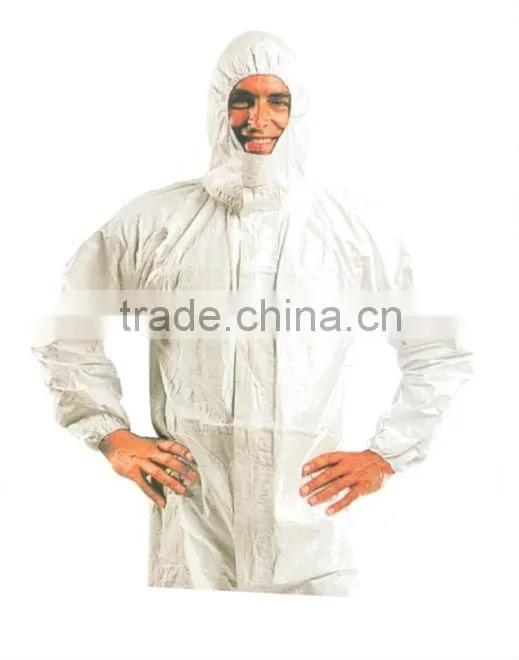 Non woven disposable coverall with hood and boot