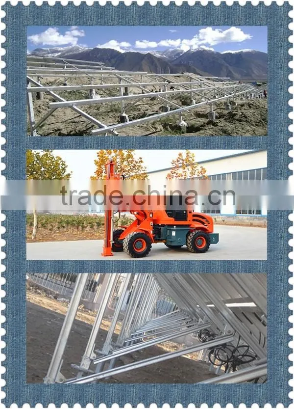 Hot sale multi purpose pile driver for excavator and wheel loader