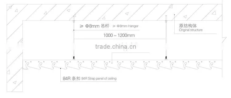 Incredible aluminium ceiling panel