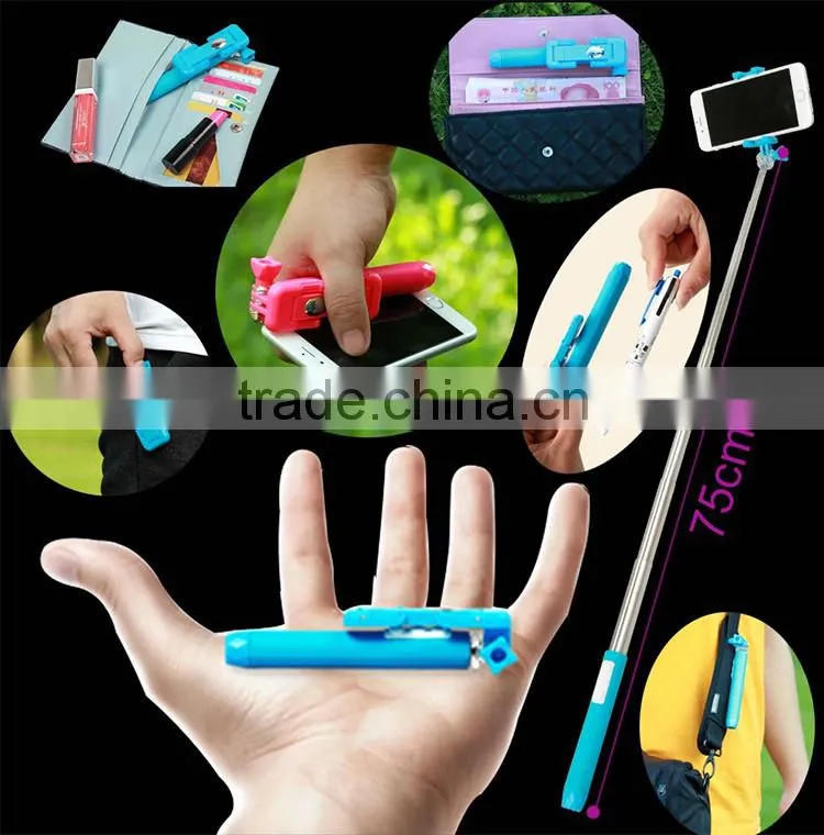 mini easy operating selfie stick made in china