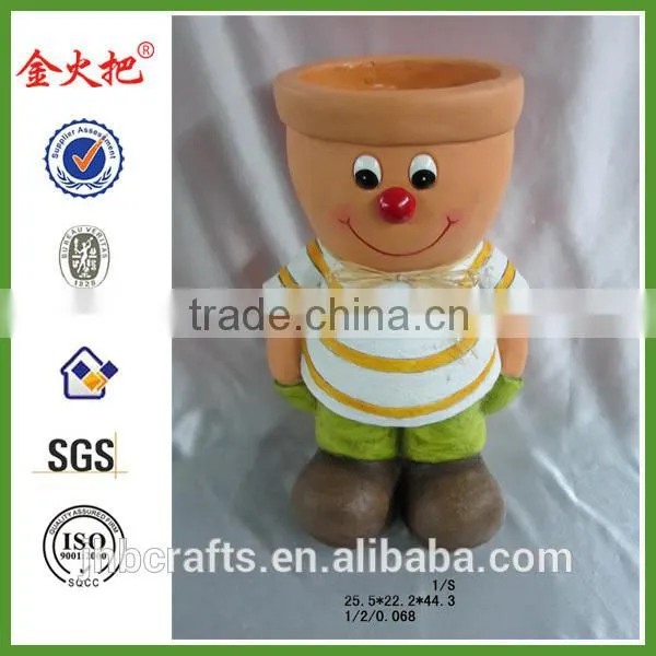 Promotional Handmade Garden flower planter for decor&flower pot