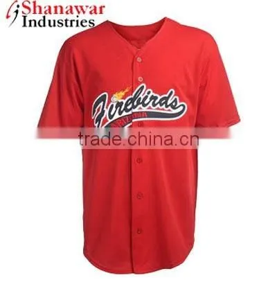2015 high quality baseball uniform