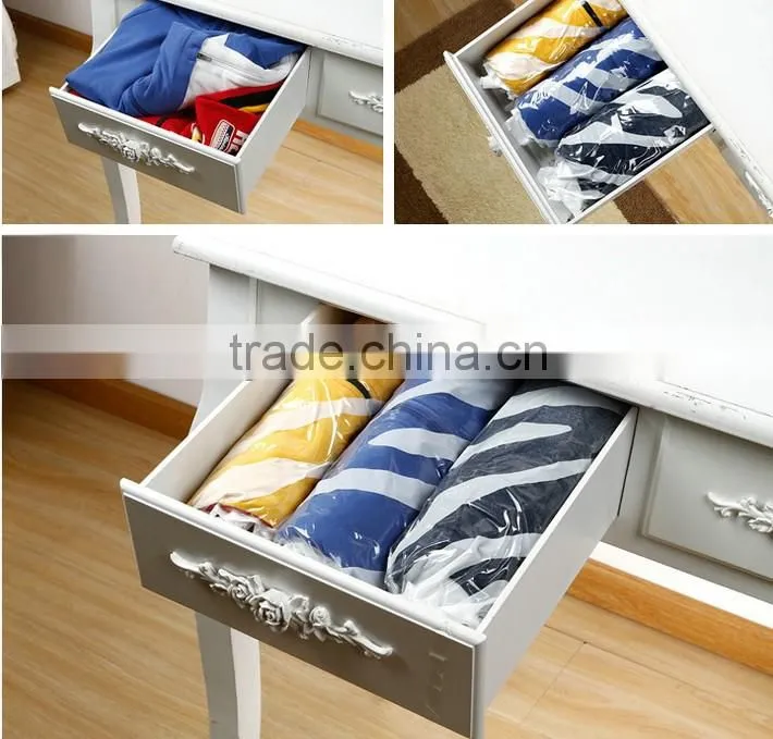 hand rolled vacuum travel bag