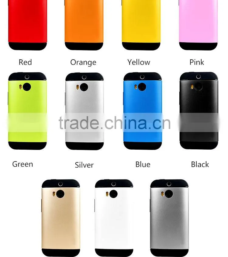 LZB Hot selling smartphone cover for HTC M8 armor case