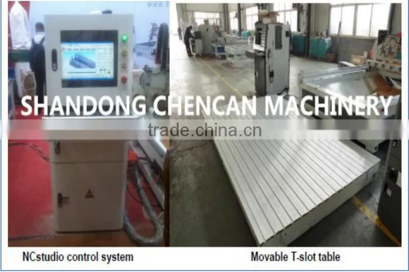 cylindrical wood multi heads 4 axis cnc router machine