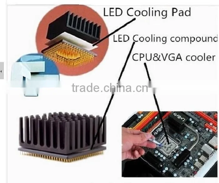 Halnziye thermal conductive heatsink silicone soft gap pad with 2.0W/m-k~4.5W/m-k