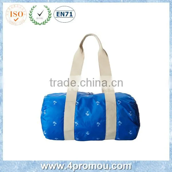 Trees printing Packable Duffle bag