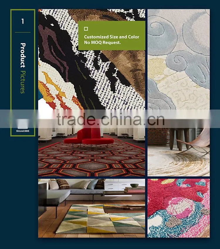 Environmentally-Friendly Handtufted Bed Room Carpet