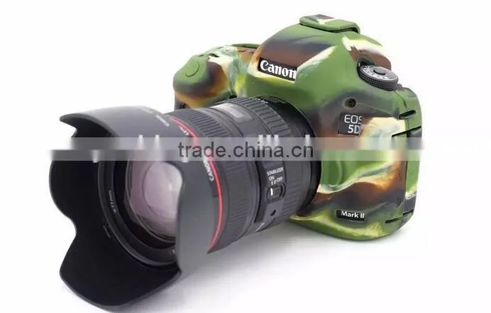 New released DSLR camera soft silicone case cover for Canon 5DIII 5DRS 6D with different color