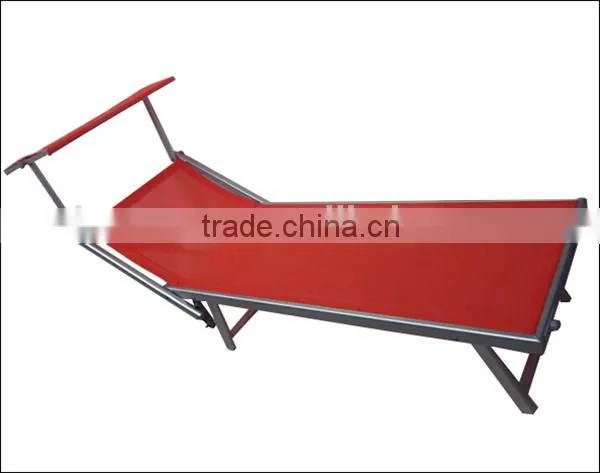 Aluminum frame beach chair with canopy