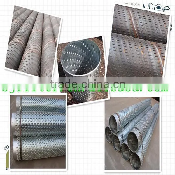 factory carbon steel bridge slot pipe for water