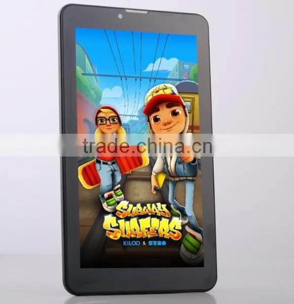 Cheapest 7 Inch 3G Phone Call Tablet MTK6572 Dual Core Android 4.2 built Sim slot GPS Bluetooth 512MB/4G Tablet PC