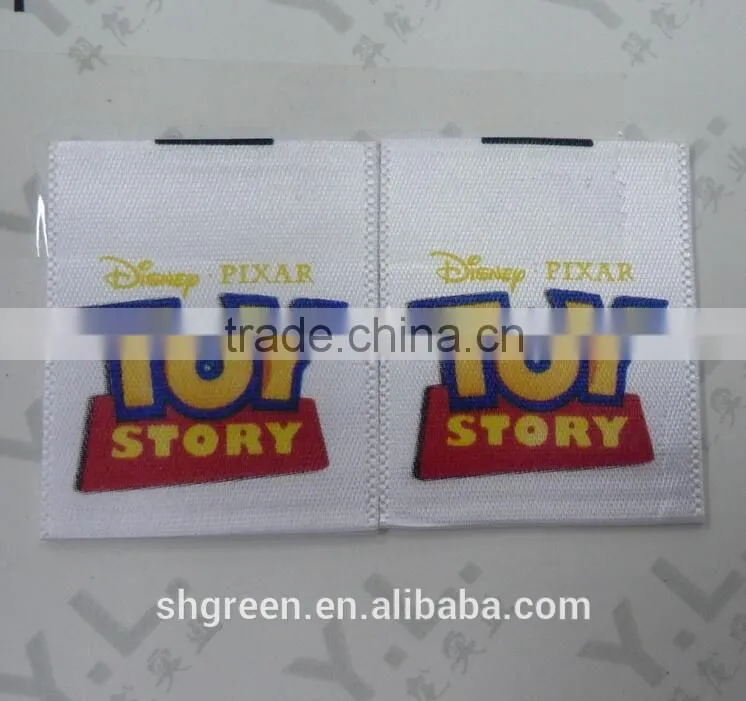 Printing clothing label,washable printing garment tag