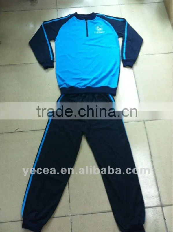 Kniting fabric school sports uniforms