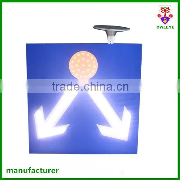 Solar Directional Arrow,Flashing Led Traffic Signal Solar Light
