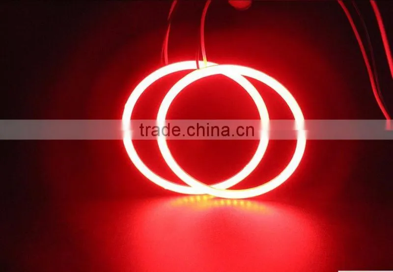 9V-30V COB Colorful LED Car Halo Rings Lights LED Angel Eyes Car Headlights for Universal Cars neon angel eye