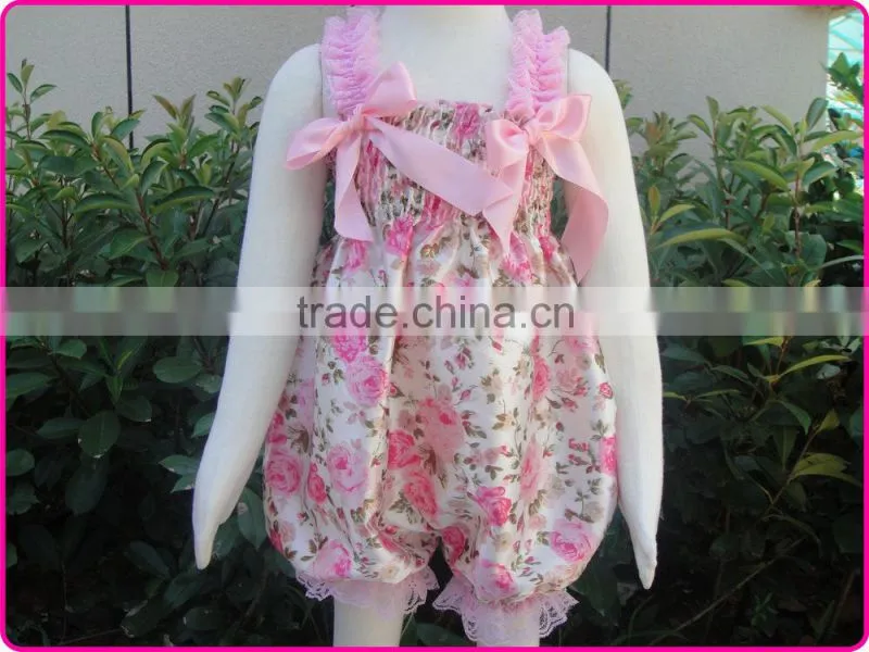 Baby Wholesale Satin Petti Bubble Knickers Princess Romper Red With White Polka Dots Satin Romper Kids Petti Romper