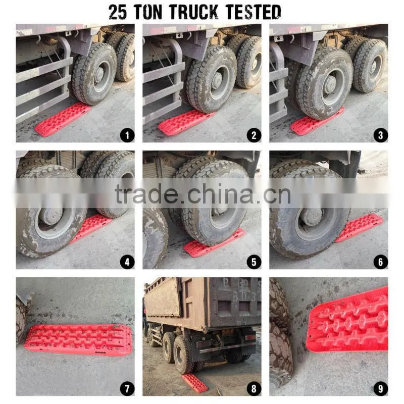NEW 4WD Recovery Tracks Sand track Snow track 4X4 PARTS Sand Ladder ORANGE