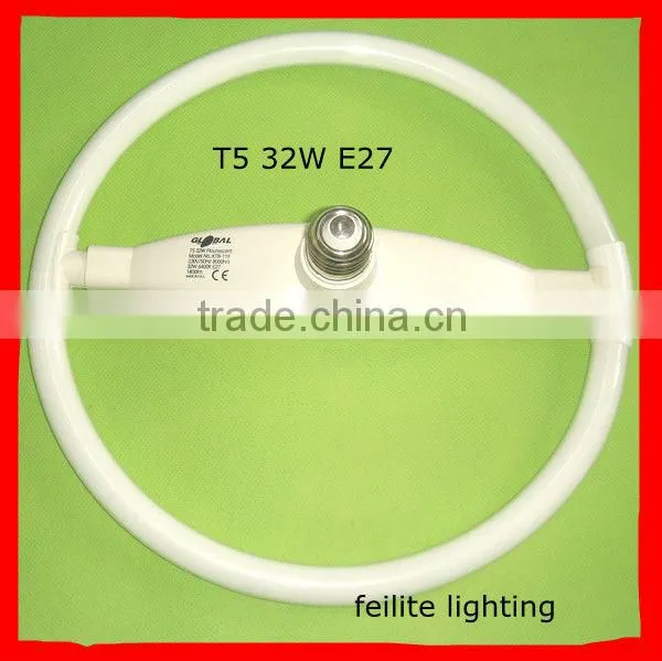 T5 32w circular fluorescent lamp with electronic adaptor